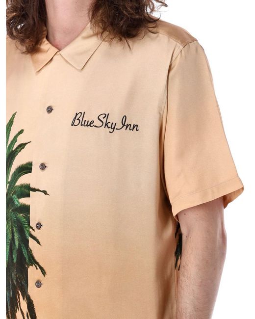 BLUE SKY INN Black Sky Inn Shirt for men