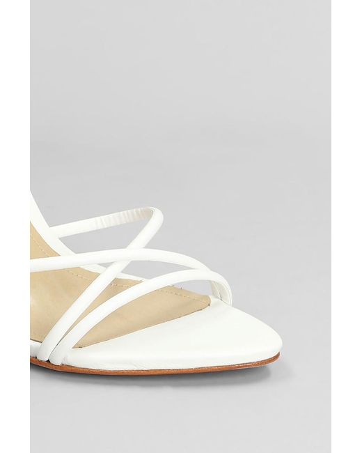 SCHUTZ SHOES White Sandals