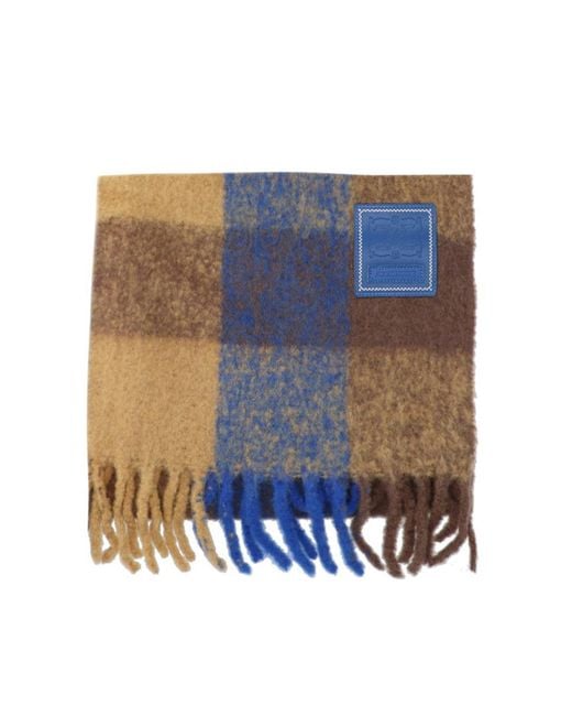 Adererror Blue Scarfs for men