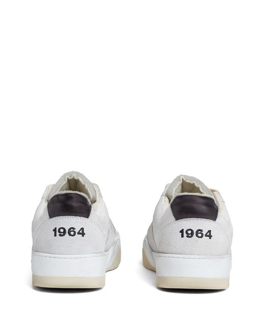 DSquared² White Spiker Sneakers for men