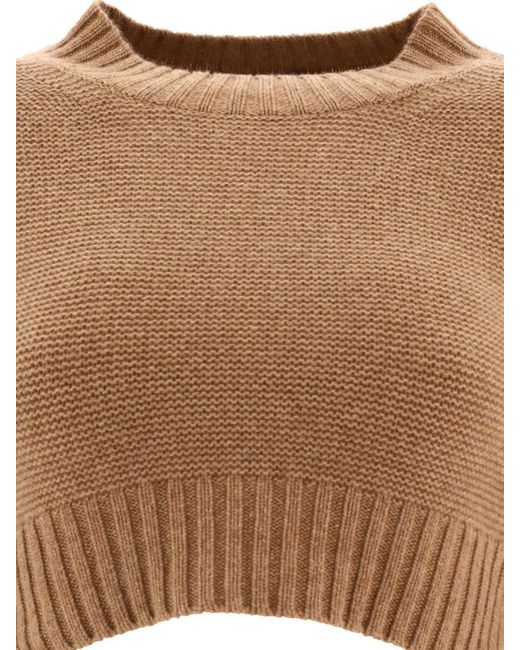 Max Mara Brown "Kaya" Sweater
