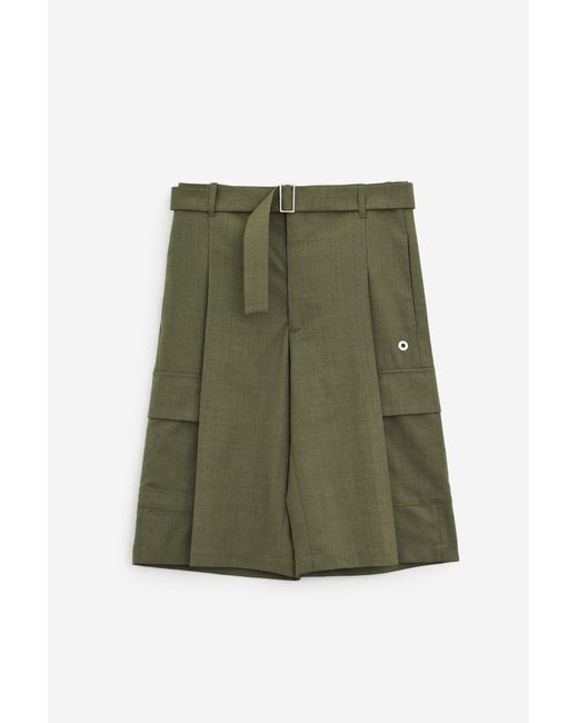 Etudes Studio Green Shorts for men