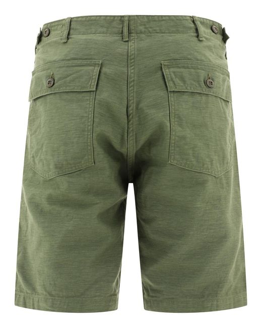 Orslow Green "Us Army Fatigue" Shorts for men