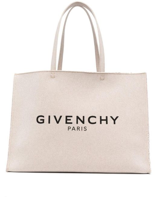 Givenchy Natural G-Tote Large Shopping Bag