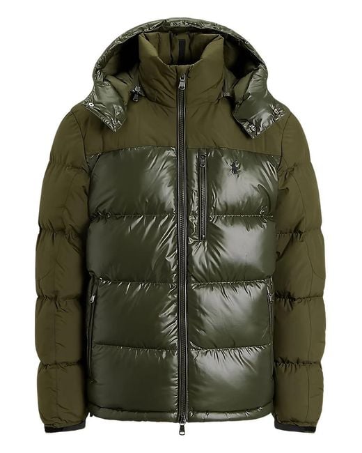 Polo Ralph Lauren Green Insulated-Bomber for men