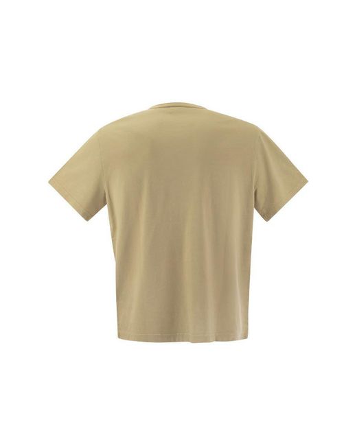 Fay Natural T-Shirt Archive for men