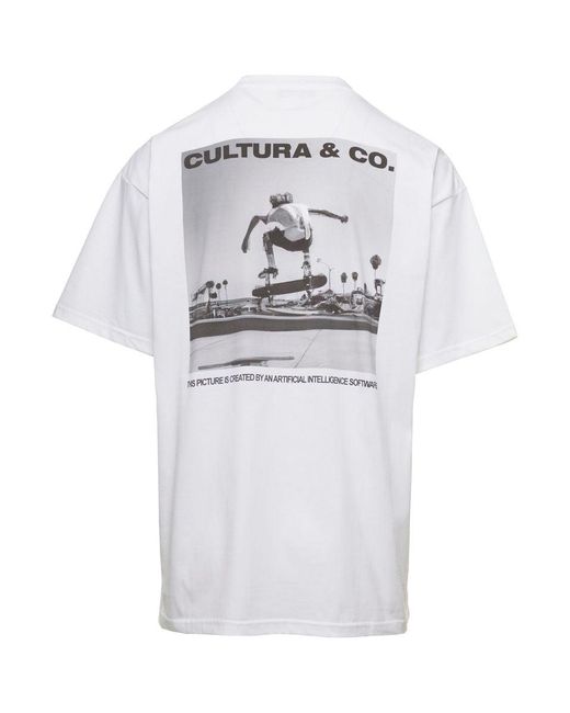 Cultura White T-Shirts for men