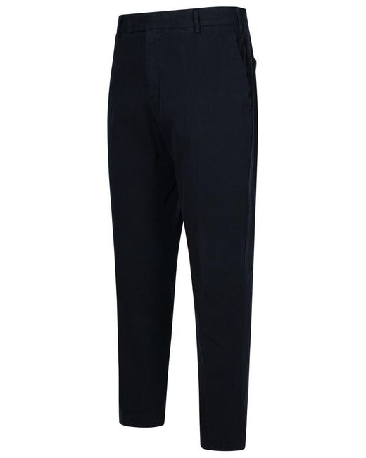 PT01 Blue 'Rebel' Cotton Blend Pants for men