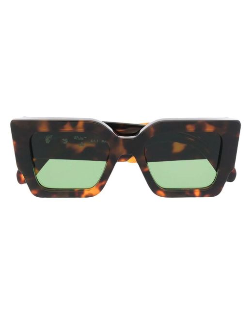 Off-White c/o Virgil Abloh Catalina Square-frame Sunglasses in Black