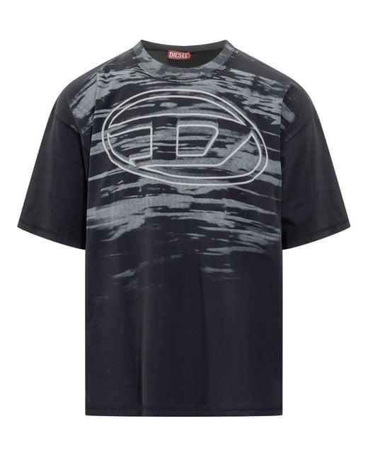 DIESEL Black T-Boxt-T5 for men
