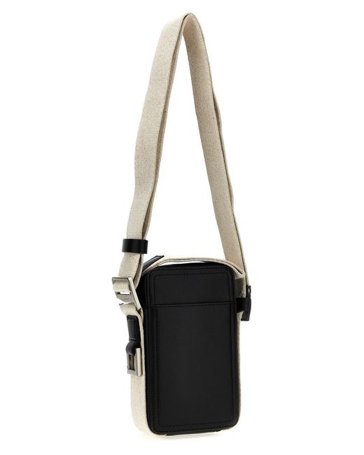 Jacquemus Black 'La Cuerda Vertical' Crossbody Bag