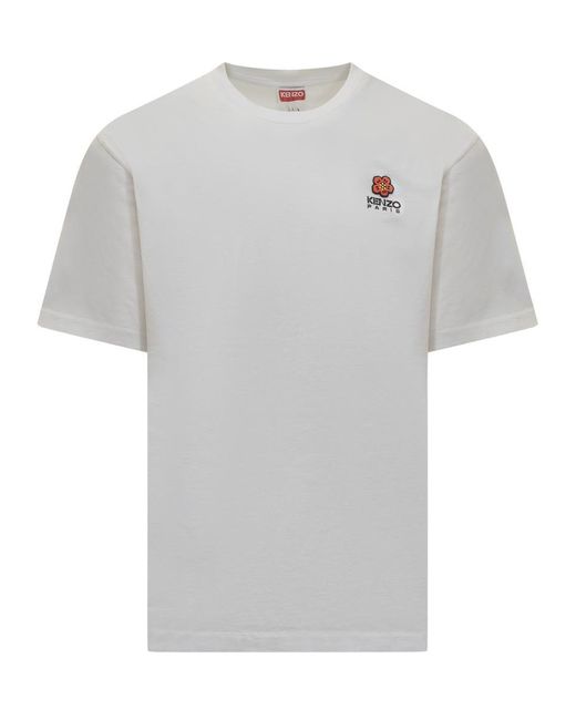 KENZO Gray Boke Flower T-Shirt for men