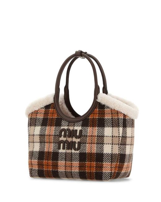 Miu Miu - Woman - Brown - Handbag