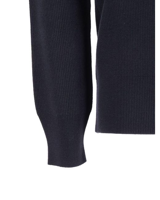 Kangra Cashmere Blue Girocoll for men