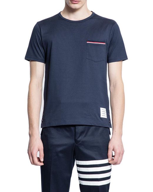 Thom Browne Blue T-Shirts & Tank Tops for men
