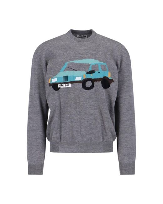 Magliano Gray Sweaters for men