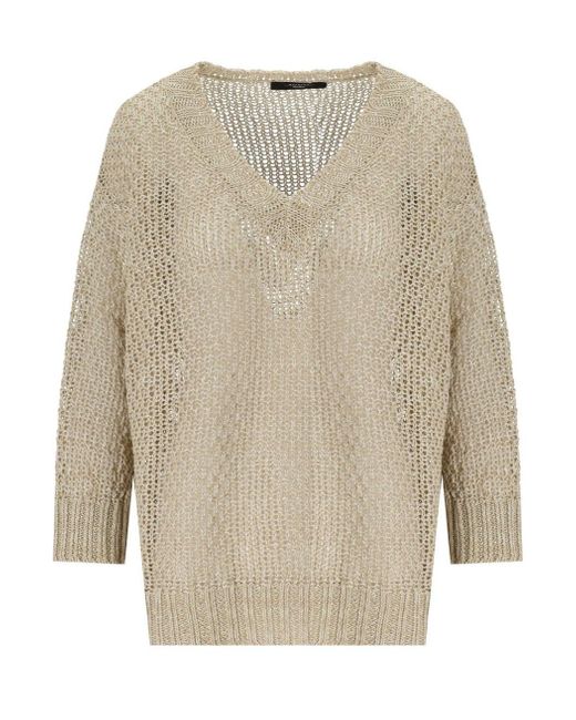 Weekend by Maxmara Natural Osteo Beige Pullover