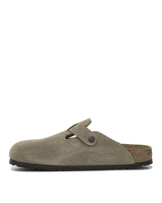 Birkenstock Brown "Boston" Slipper for men