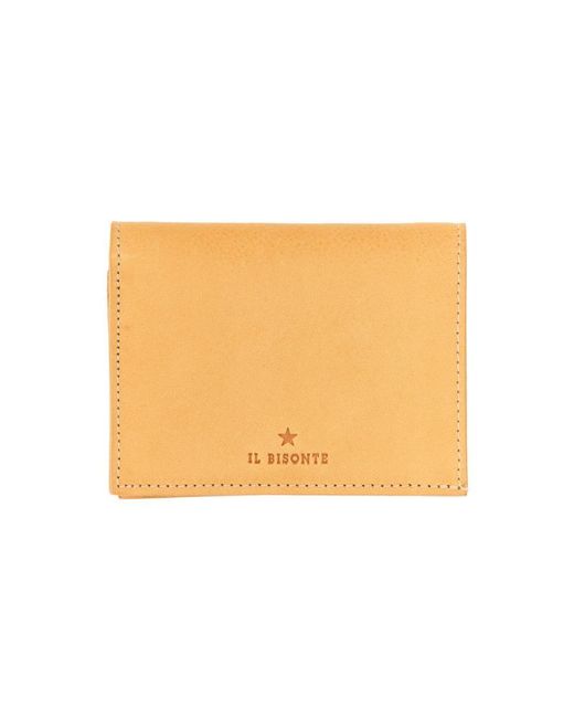 Il Bisonte Natural Small Leather Wallet
