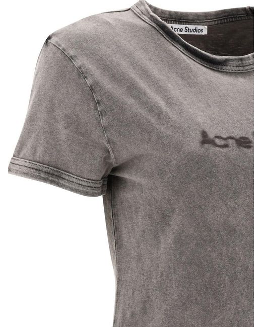 Acne Gray "" T-shirt