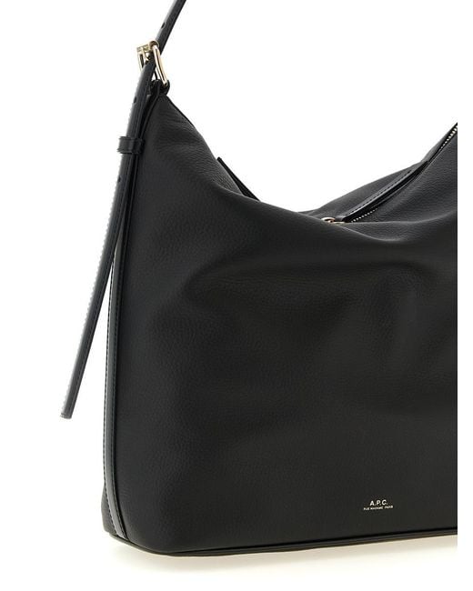 A.P.C. Black 'Vera' Shoulder Bag