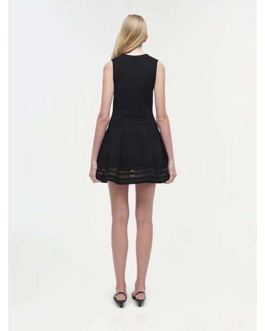 Jonathan Simkhai Black Lottie Mini Dress