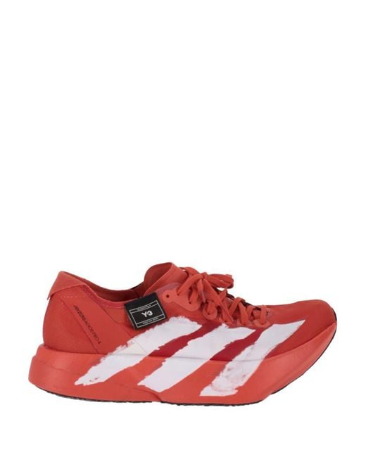 Y-3 Red Adios Pro 4