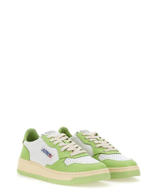 Autry Green Medalist Low Sneaker