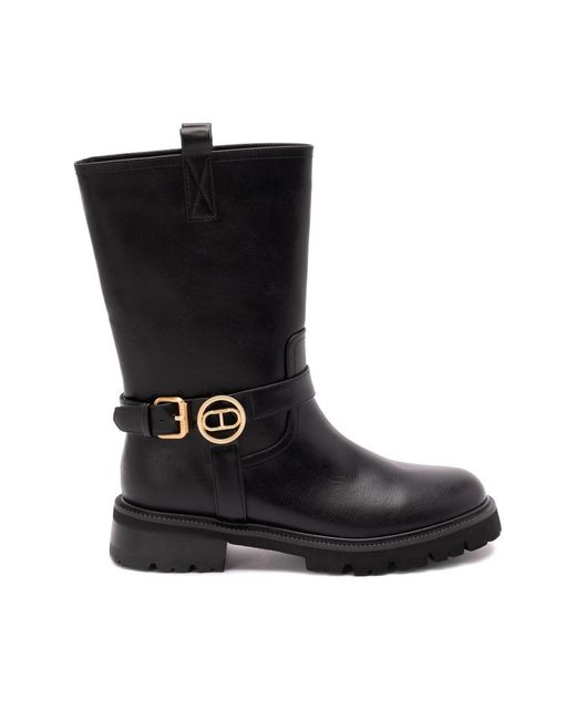 Twinset Black Shoes
