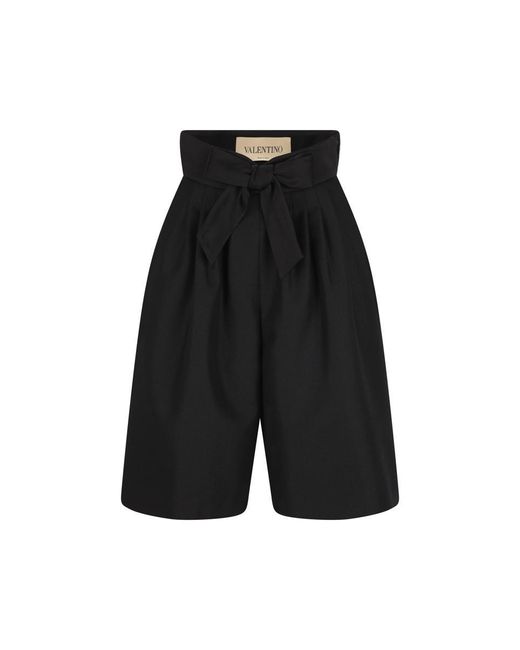 Valentino Garavani Black Shorts