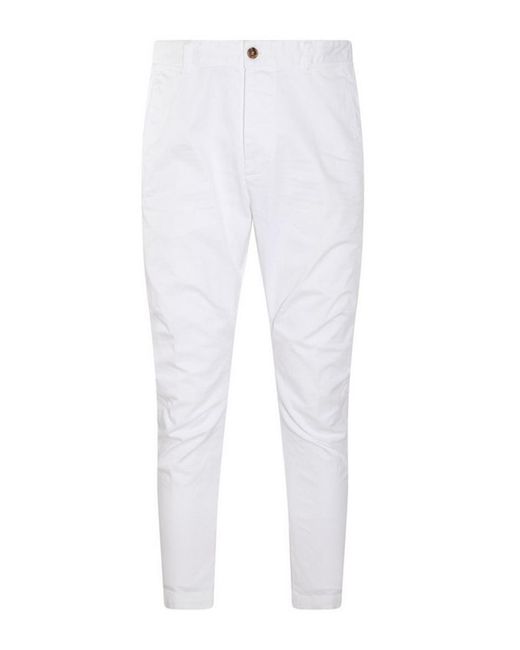 DSquared² White Trousers for men