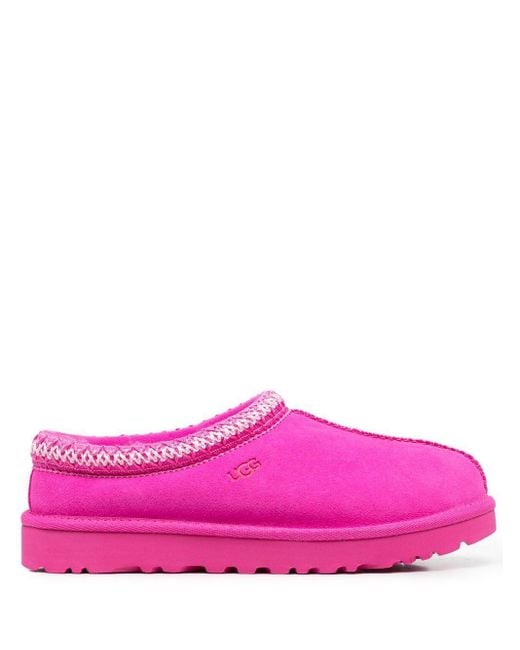 UGG Wool Australia Flat Shoes Fuchsia in Pink | Lyst