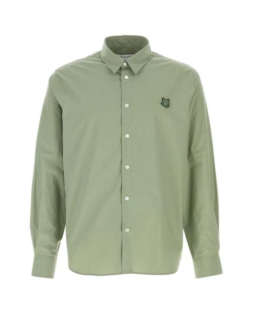 Maison Kitsuné Green Shirts for men