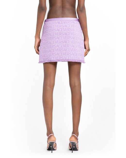 Versace Purple Skirts