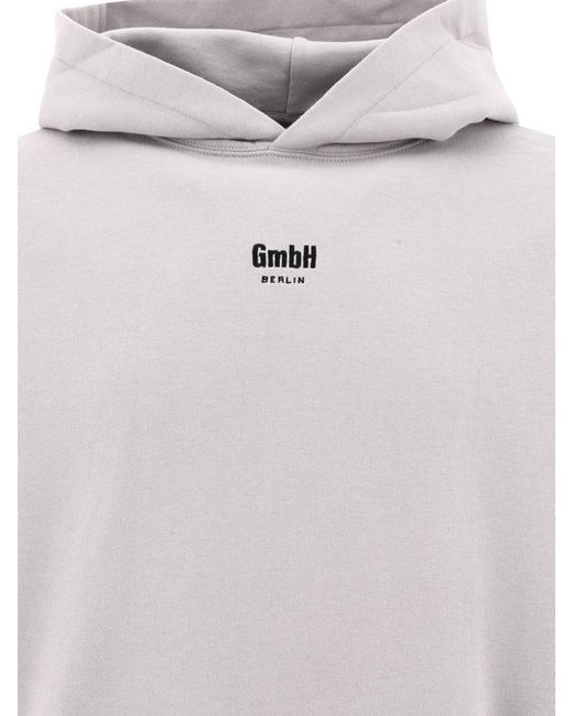 GmbH Gray "demi Couture" Hoodie for men