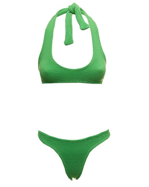 Reina Olga Synthetic Bikini in Green | Lyst