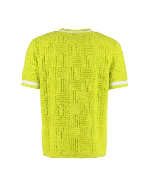 Bottega Veneta Yellow Crew-neck T-shirt for men