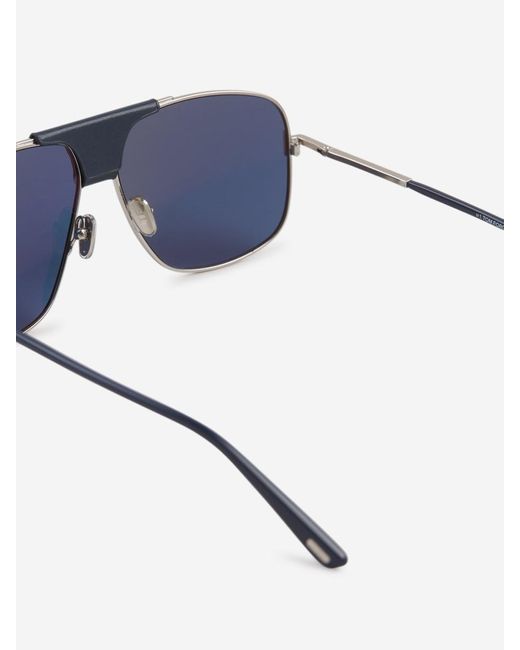 Tom Ford Blue Tex Aviator Sunglasses for men