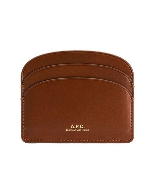 A.P.C. Brown Small Leather Goods