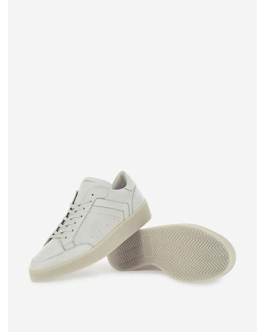 Canali White Nuvola Sneakers for men