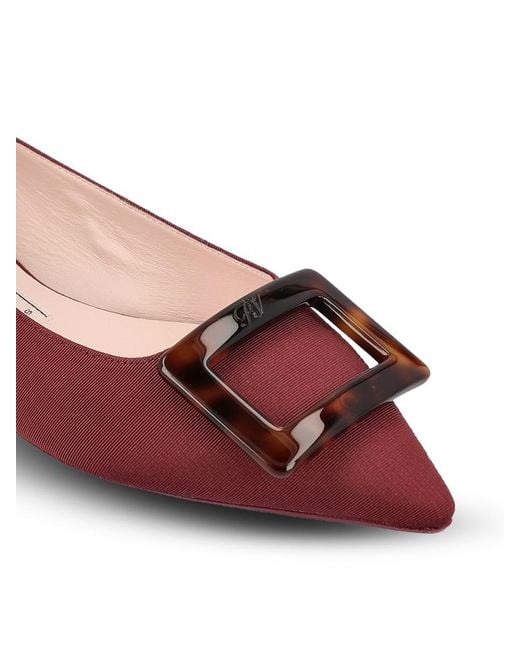 Roger Vivier Red Low Shoes