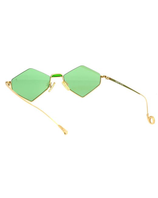 Eyepetizer Green Sunglasses