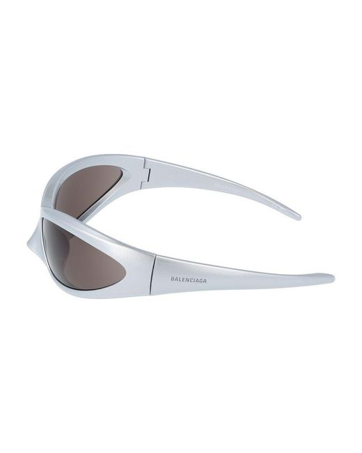 Balenciaga White Sunglasses