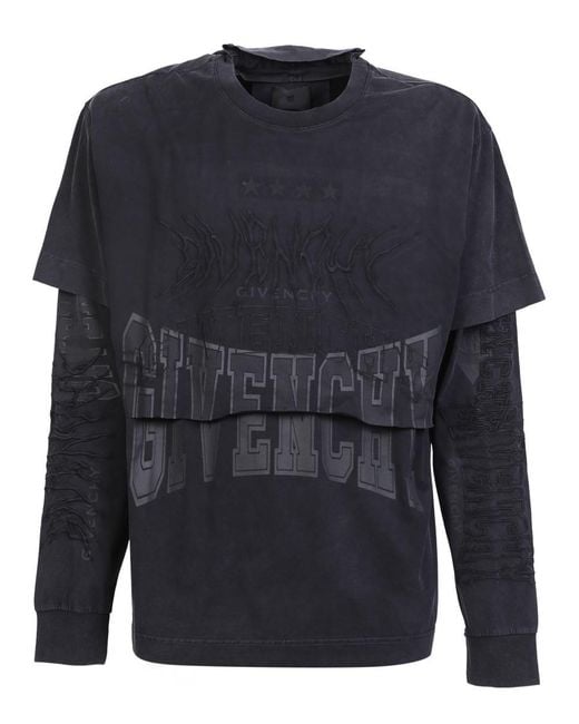 Givenchy Blue T-Shirts for men