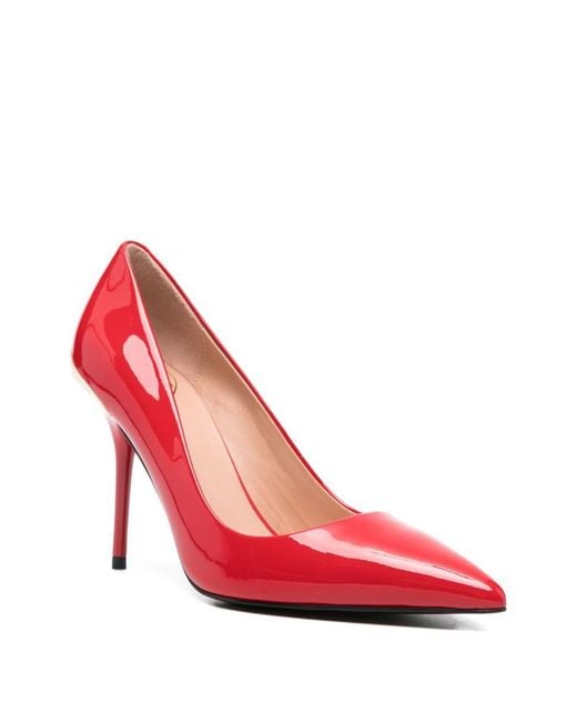Love Moschino Pink 90Mm Pointed-Toe Pumps