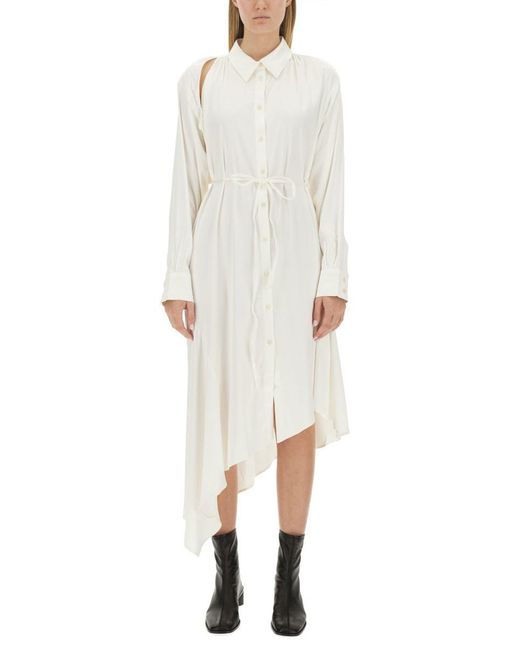 Acne studios white dress online