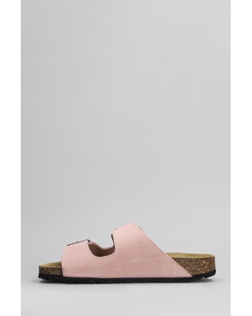 Cubanas Pink Amalia Flats