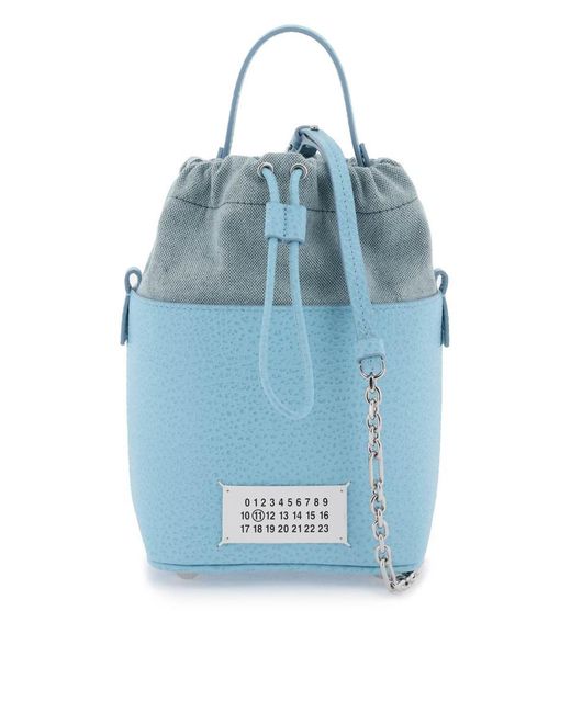 Maison Margiela Blue '5ac' Mini Bucket Bag