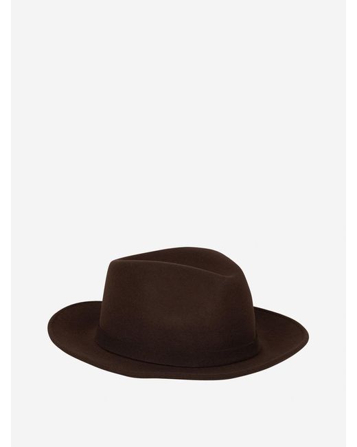 Lock & Hatters Brown Nomad Trilby Hat for men
