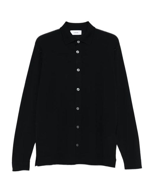 Lardini Black Button-down Shirt for men